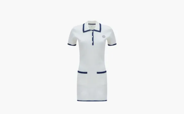 Sporty & Rich KLEID in Off White & Navy