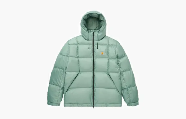 Carhartt WIP Hooded Down Puffer Jacket Sage