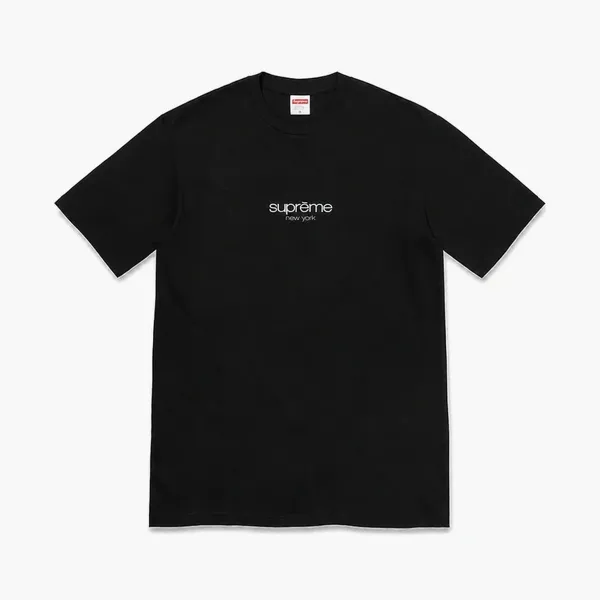 Supreme Classic Logo Tee Black