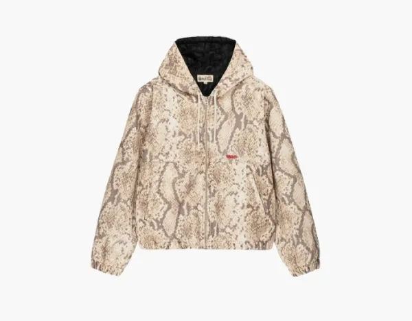 Stussy Canvas Insulated Work Jacket Python