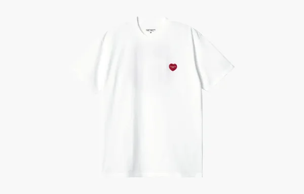 Carhartt WIP Heart Embroidery T-Shirt White