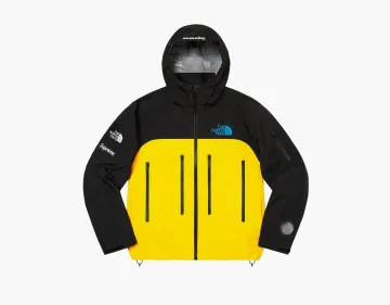 Supreme x The North Face Taped Seam Shell Jacket Yellow