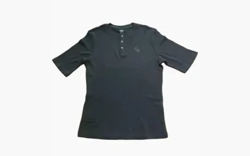 Chrome Hearts Logo Waffle Thermal T-Shirt Grey