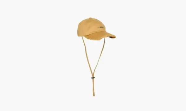 Jacquemus Baseball Cap Fur Yellow