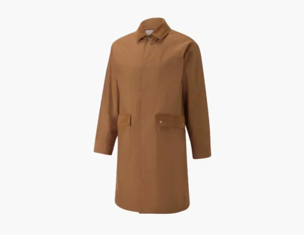 Puma x Maison Kitsune Trench Coat Brown