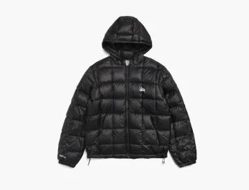 Stussy Midweight Puffer Jacket Black