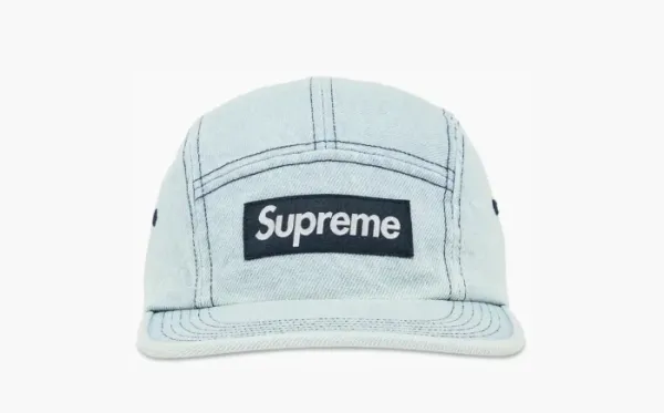 Supreme Denim Camp Cap Light Washed Indigo