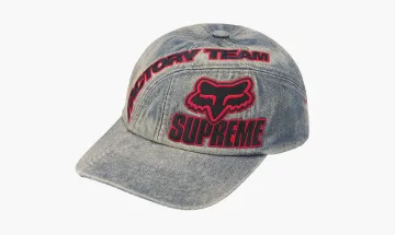 Supreme x Fox Racing 6-Panel Denim