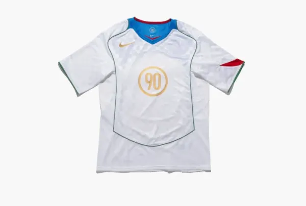 Nike Total 90 Dri-Fit Soccer Jersey White/Italy Blue