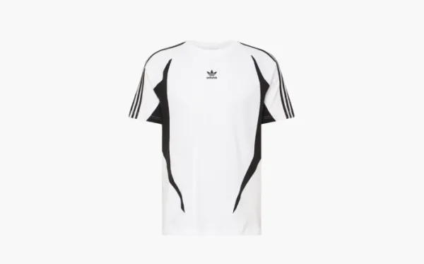 Adidas Archive Trefoil embroidered T shirt White