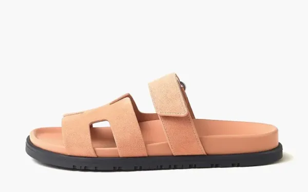 Hermes Chypre Slide Slippers WMNS Brown