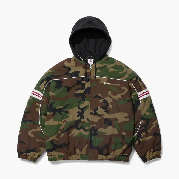 Supreme x Nike Nylon Hooded Jacket Woodland Camo