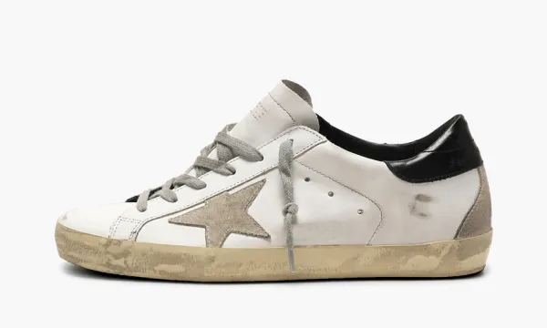 Golden Goose Superstar WMNS White Black Heel