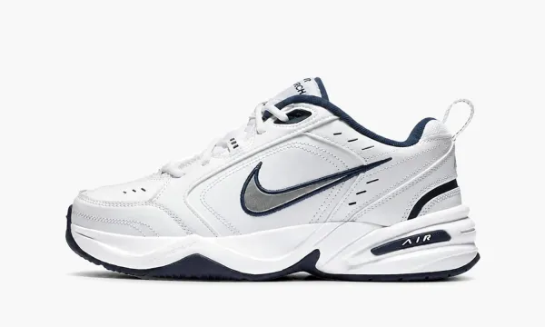 Nike Air Monarch IV White Navy