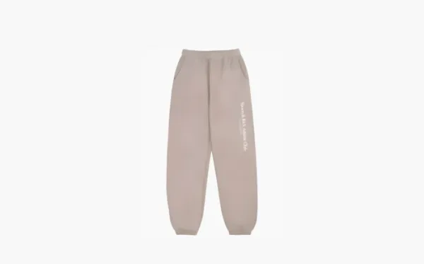 Sporty & Rich IThe Wall Street Collection Track Pants Athletic Club Ecru