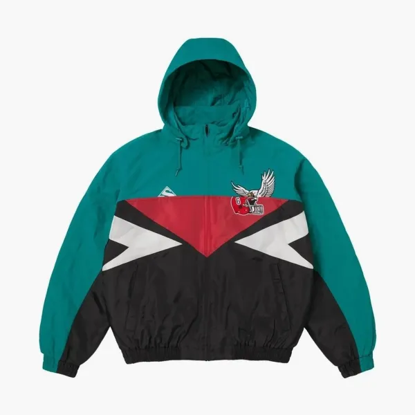 Supreme x MM6 Maison Margiela Split Stadium Jacket Black
