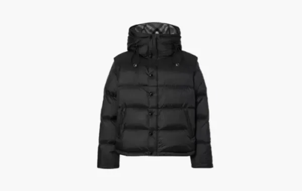 Burberry Nylon Down Jacket Black