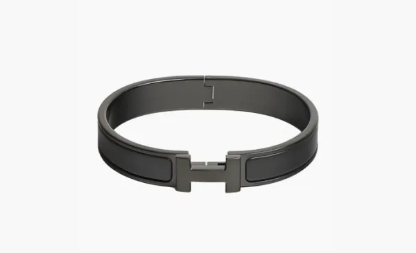 Hermès Clic bracelet Unisex Black