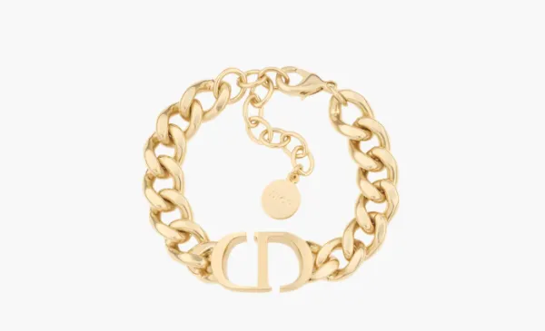 Dior Metal Bracelets WMNS Gold CD Medallion