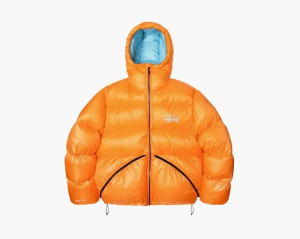 Stussy Micro Ripstop Down Parka Orange