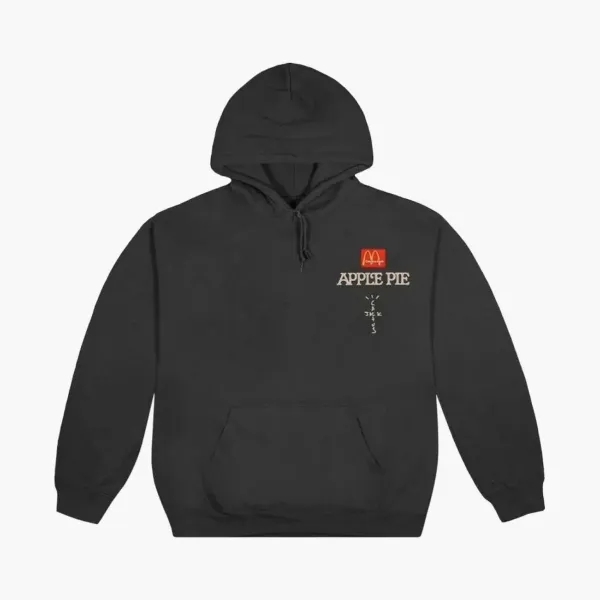 Cactus Jack by Travis Scott x McDonald's Apple Pie Hoodie Black