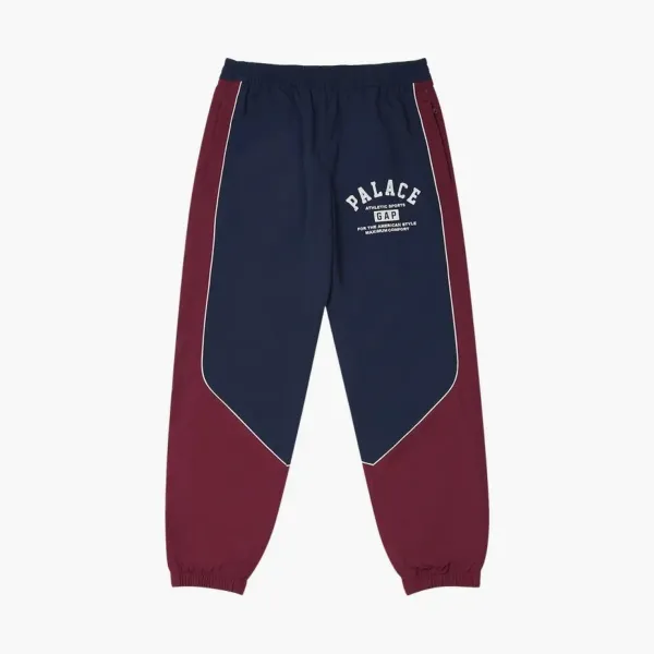 PALACE X GAP Nylon Track Bottom Navy / Red