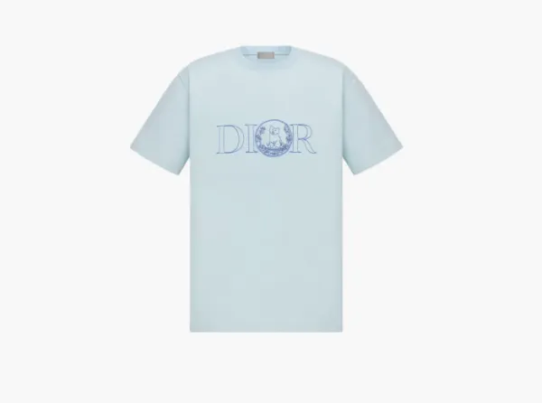 Dior and Hylton  Nel T-Shirt Blue