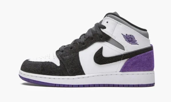 Air Jordan 1 Mid SE GS Purple