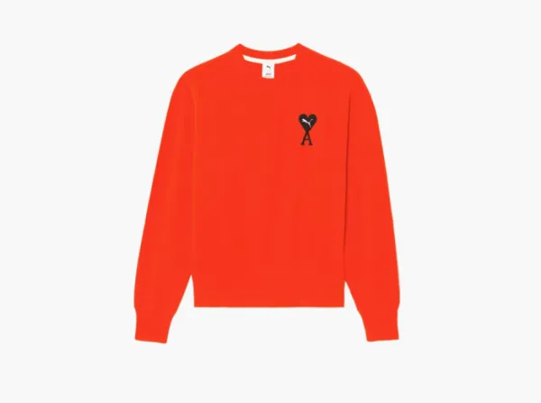 Puma x Ami Paris Sweatshirt Orange