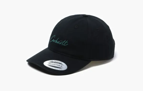 Carhartt WIP Script Logo Cap Black
