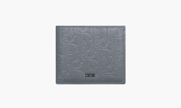 Dior Bifold Wallet Deep Gray 