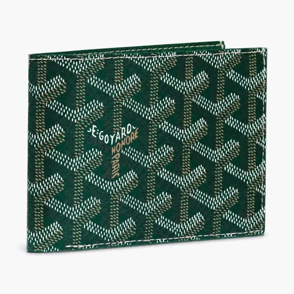 Goyard Victoire Wallet Green