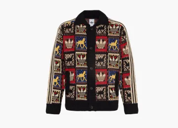 Adidas Originals Crafted Sweater Jacket Black