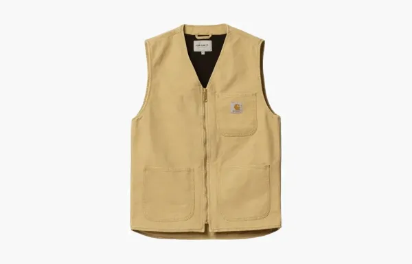 Carhartt WIP SS24 Arbor Vest Bourbon (aged canvas) V