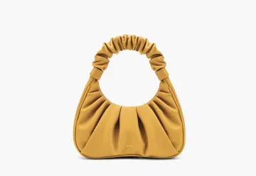 JW PEI Gabbi Ruched Hobo Handbag Gabbi Beer