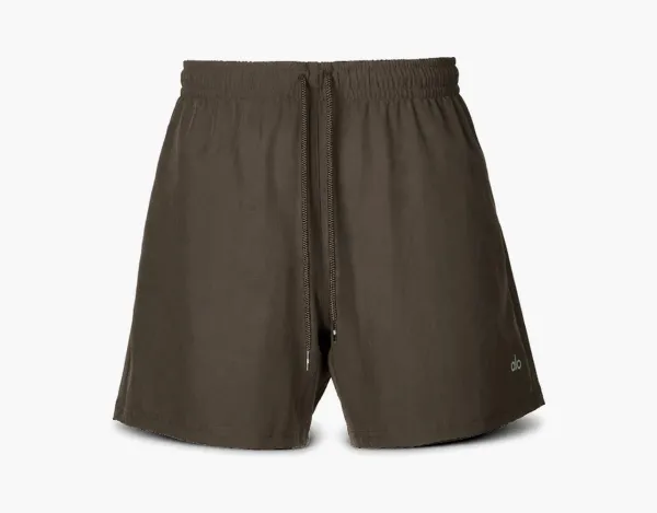 Шорты Alo Yoga Alumni Shorts Brown