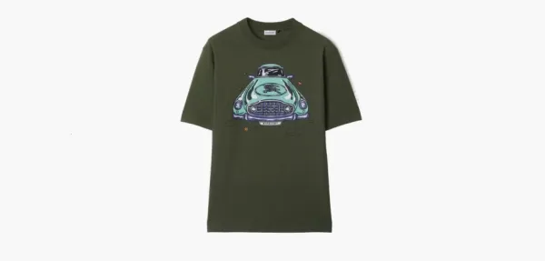 Burberry Car Cotton T-shirt  Yew