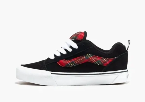 Vans Knu-Skool Rave Plaid Black
