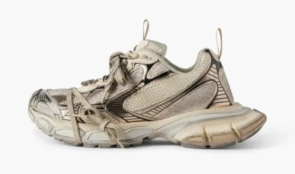 Balenciaga 3XL Sneakers Beige Mesh Polyurethan