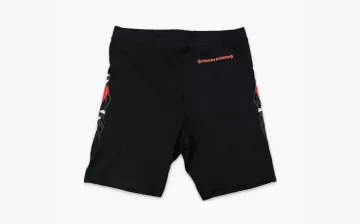 Chrome Hearts Matty Boy Sick Heart Biking Shorts Black