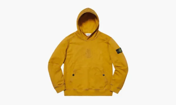 Stone Island x Supreme Hooded Sweatshirt Olive