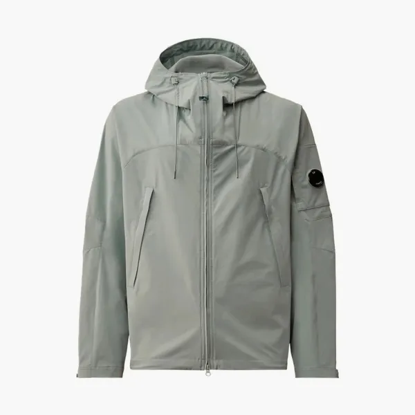 C.P. Company Pro-Tek Hooded Lens Jacket Silver Blue