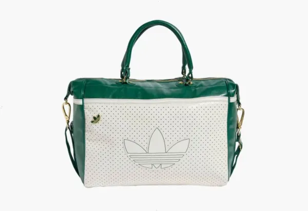 Adidas Originals Bowling Bag Off White / Collegiate Green