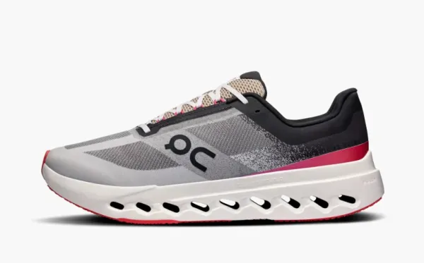On Cloudsurfer Next Grey Black Pink