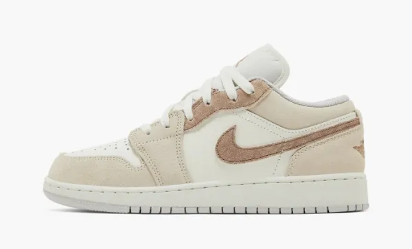 Air Jordan 1 Low SE GS Sail Archaeo Brown