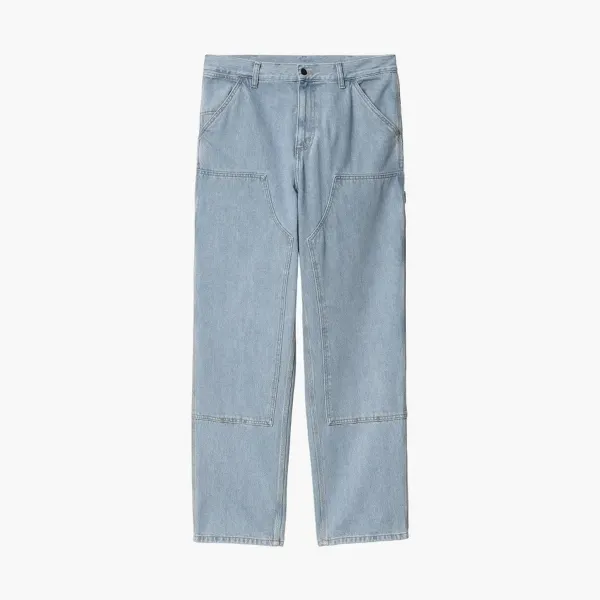 Carhartt WIP Double Knee Pant Light Blue Denim