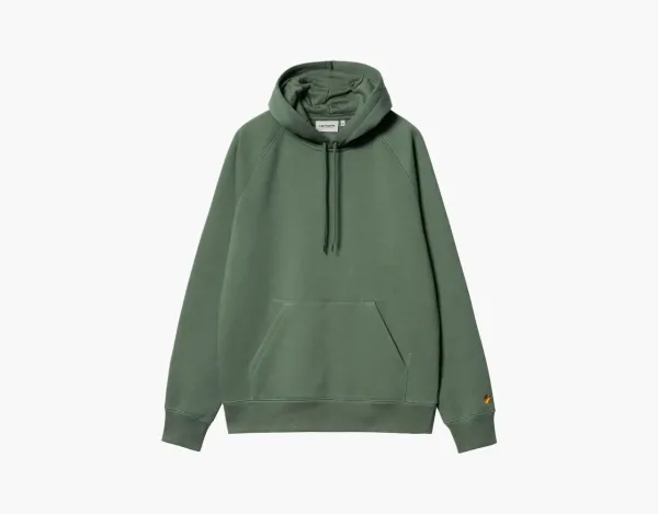 Carhartt WIP Hooded Chase Sweatshirt Sage Green