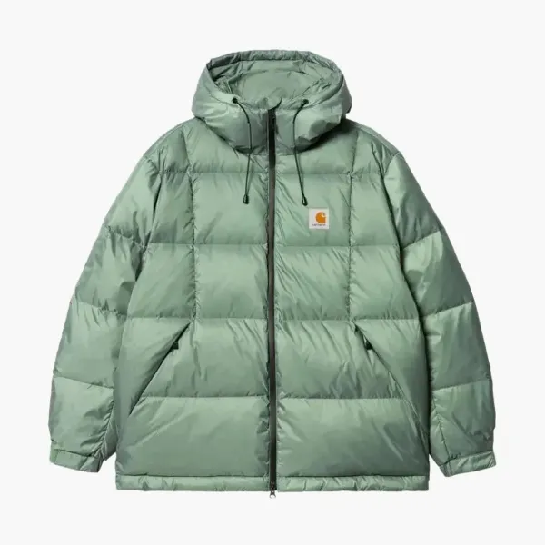 Carhartt WIP Hooded Down Puffer Jacket Green