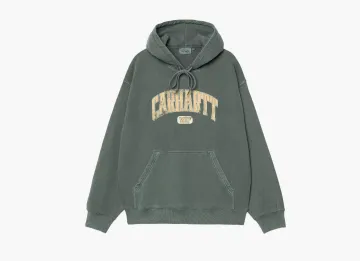 Carhartt WIP Hooded Library Sweatshirt Green