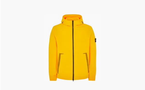 Stone Island Q0122 Soft Shell-R_E.Dye Technology Jacket "Yellow"